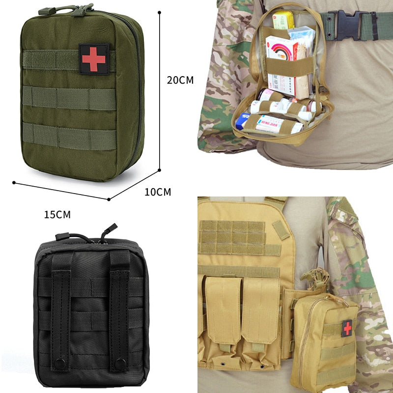 Kit de Primeiros Socorros Militar Tático