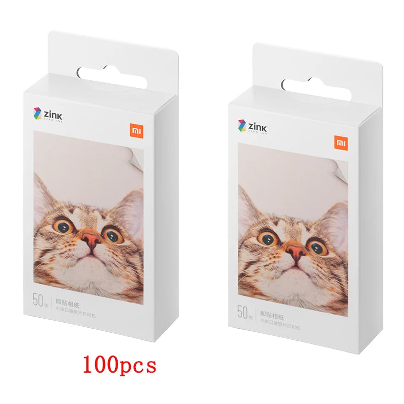 Papel Auto adesivo para Impressora fotográfica Xiaomi ZINK Mini Pocket