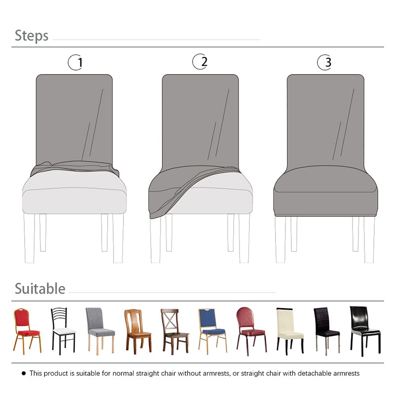 Capa Para Cadeiras - SPANDEX | TAMANHO UNIVERSAL |