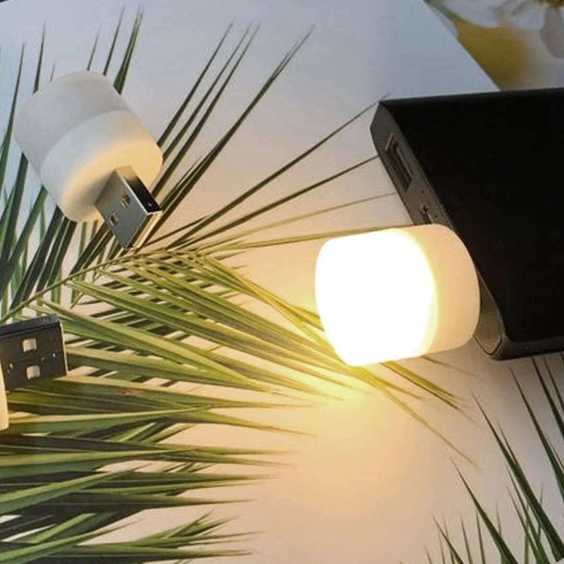 Lâmpada LED USB Mini - Kit com 10 unid.