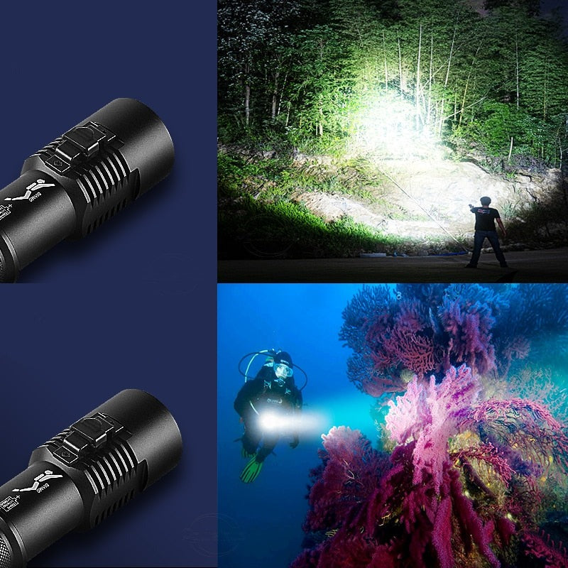 Lanterna de mergulho - Center Utilidades