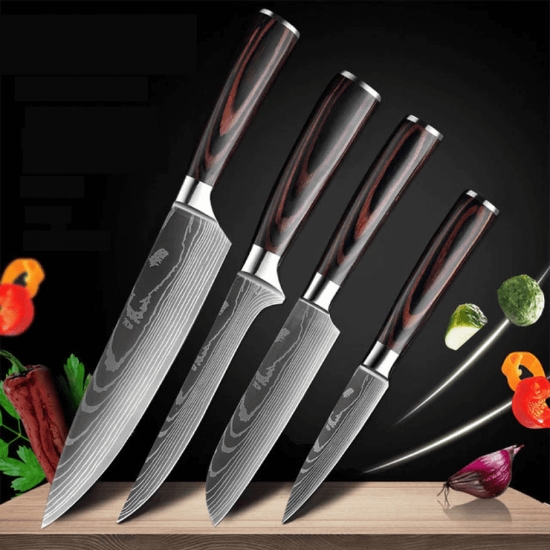 Conjunto de facas para churrasco Profissionais - Center Utilidades